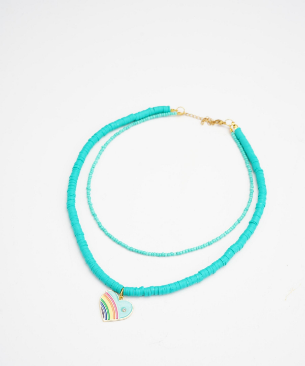 گردنبند زنانه قلم فلزی مدل necklace2L30 __D