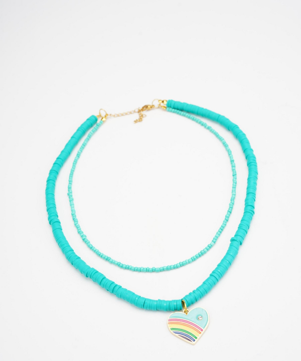 گردنبند زنانه قلم فلزی مدل necklace2L30 __D