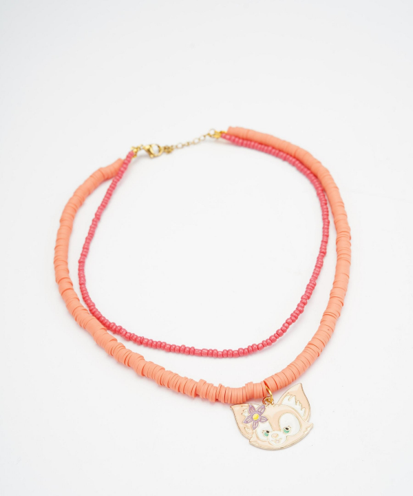 گردنبند زنانه قلم فلزی مدل necklace2L59 __D