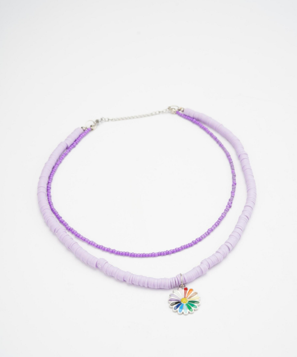 گردنبند زنانه قلم فلزی مدل necklace2L71 __D