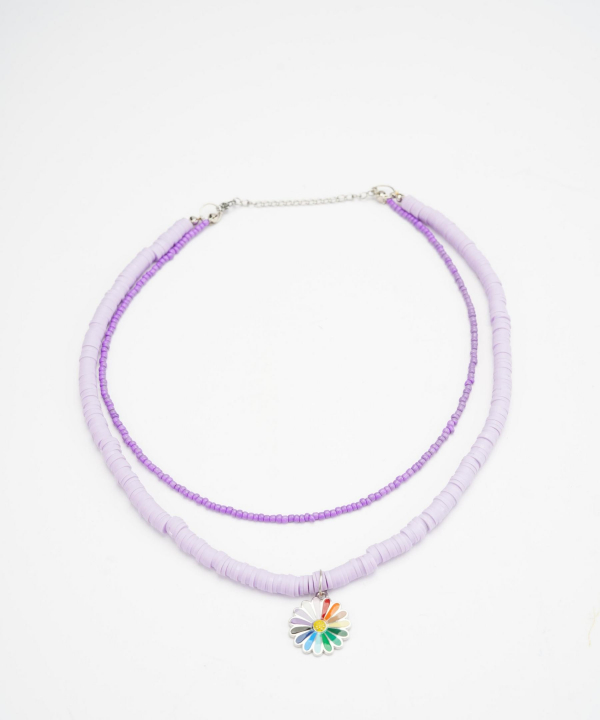 گردنبند زنانه قلم فلزی مدل necklace2L71 __D
