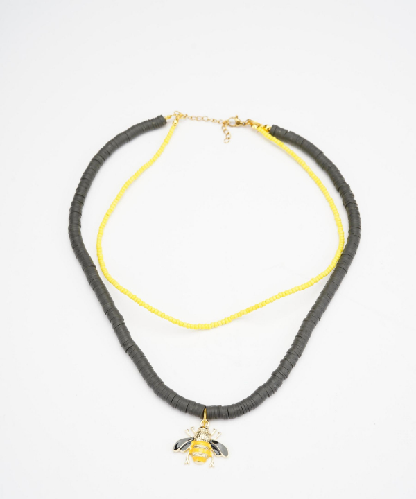 گردنبند زنانه قلم فلزی مدل necklace2L46 __D