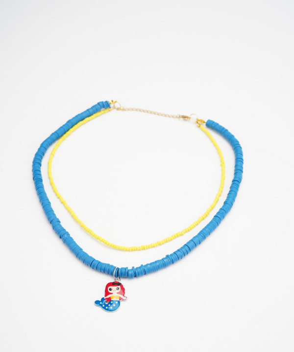 گردنبند زنانه قلم فلزی مدل necklace2L78 __D