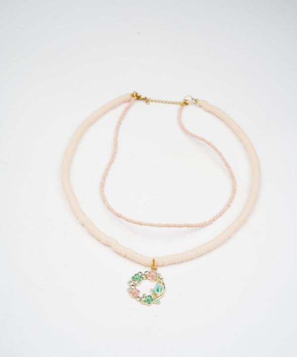 گردنبند زنانه قلم فلزی مدل necklace2L55 __D
