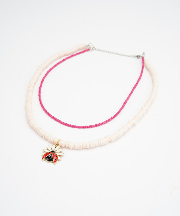 گردنبند زنانه قلم فلزی مدل necklace2L42 __D