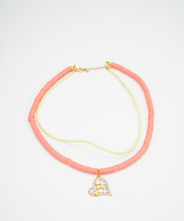 گردنبند زنانه قلم فلزی مدل necklace2L58 __D