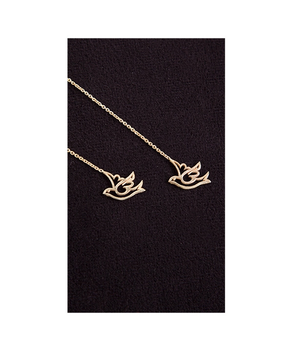 گوشواره  طلا 18 عیار روناش مدل RP011