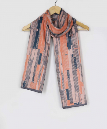 شال زنانه طرح دار آروما Aroma مدل 21302002