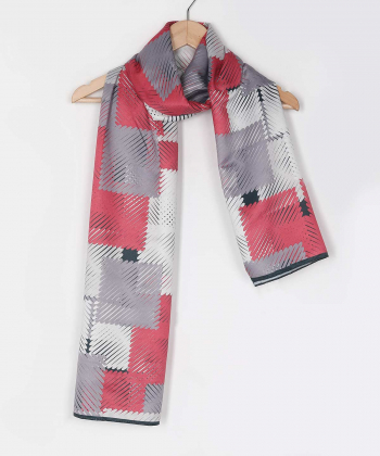 شال زنانه طرح دار آروما Aroma مدل 21302002