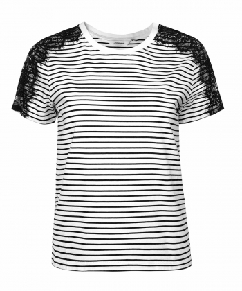 تیشرت راه راه زنانه جین وست Jeanswest کد 92273514