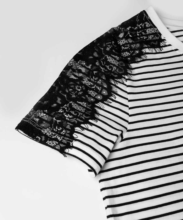 تیشرت راه‌راه زنانه جین وست Jeanswest کد 92273514
