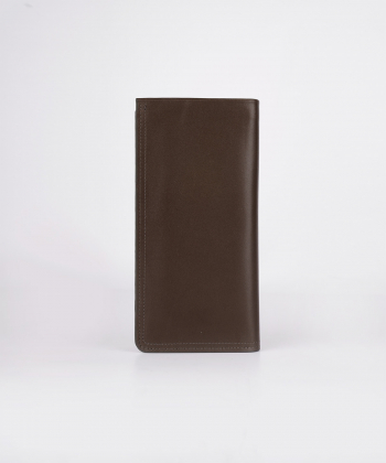 کیف پول کتی مشکی مردانه مارال چرم Maral Leather مدل مازیار