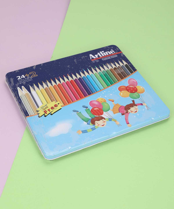 مداد رنگی 26 رنگ آرت لاین Artline مدل ECP-24M/IL