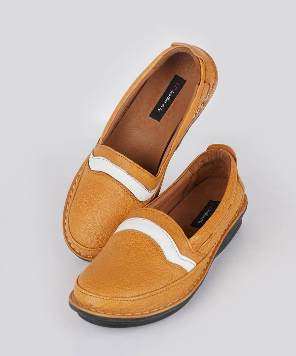 کفش چرم زنانه شهر چرم Leather City مدل IR01014