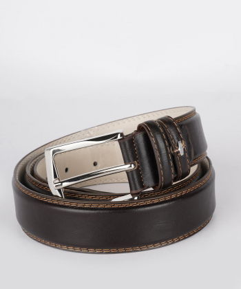 کمربند چرم مردانه شهر چرم Leather City مدل 245100