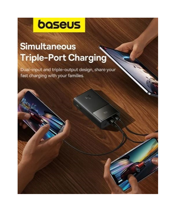 پاوربانك 30 وات باسئوس مدل Star-LordFastCharging