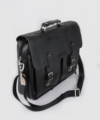 کیف اداری مردانه چرم طبیعی شهر چرم Leather City مدل SH11102