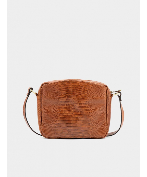 کیف دوشی زنانه چرم طبیعی نوین چرم Novin Leather مدل خاتون