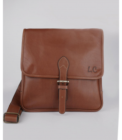 کیف دوشی مردانه شهر چرم Leather City مدل 0111014