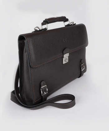 کیف اداری مردانه چرم طبیعی شهر چرم Leather City مدل N111620