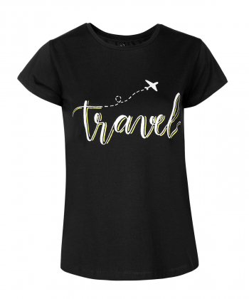 تیشرت یقه گرد زنانه آروما Aroma کد 20102010