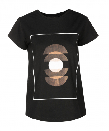 تیشرت یقه گرد زنانه آروما Aroma کد 20102011