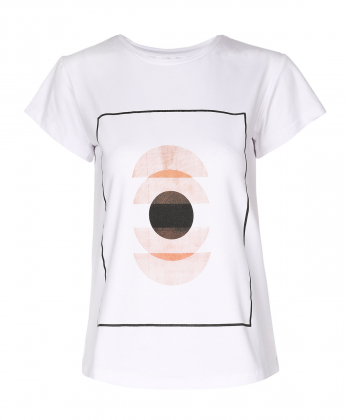 تیشرت یقه گرد زنانه آروما Aroma کد 20102011