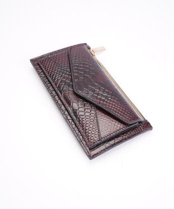 کیف پول چرم طبیعی زنانه منط Mante مدل b249