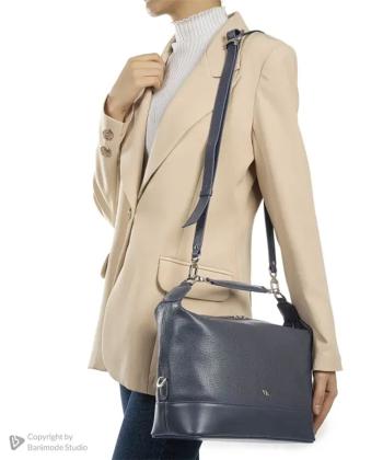 کیف دوشی زنانه چرم طبیعی چرم مشهد Mashad Leather مدل S0172