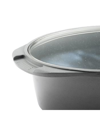 تابه مرغ پز سایز 38 دو تیکه گرانیت ام جی اس مدل ایتالیا B