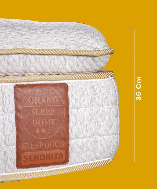 تشک یک نفره اورنگ مدل SENORITA 120