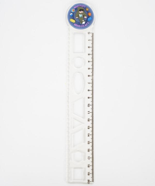 خط کش 20cm شابلون دار (چراغ دار) مدل 96520