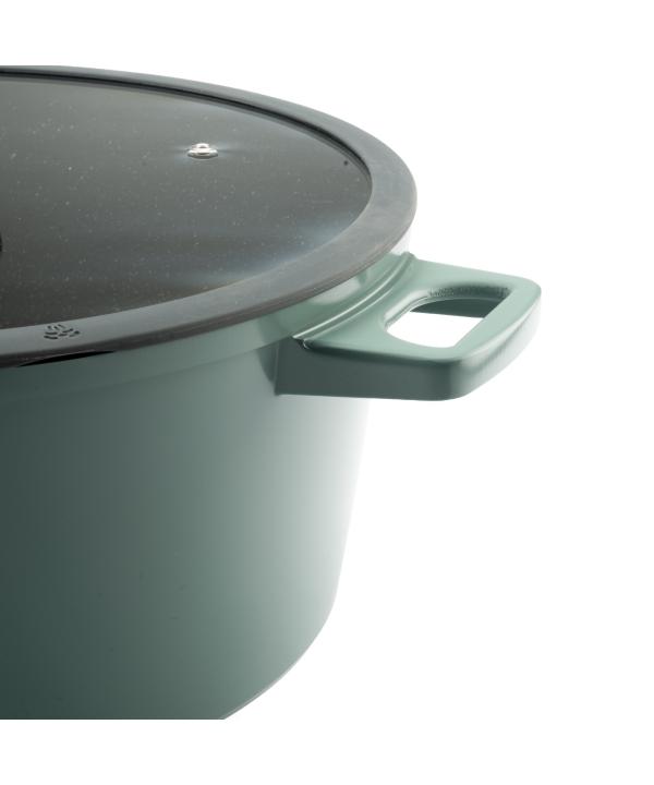سرویس قابلمه 15 پارچه گرانیت ام جی اس مدل جرمنی E