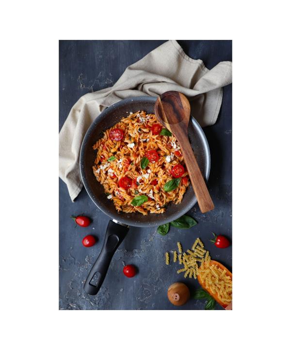 تابه وک سایز 28 با درب تکنو ظرف مدل Wok 28