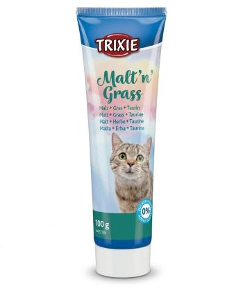 مالت گربه تریکسی طعم علف گربه وزن 100 g
