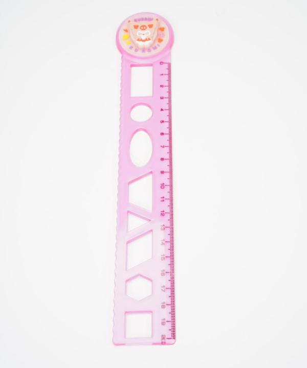 خط کش 20cm شابلون دار (چراغ دار) مدل 96520