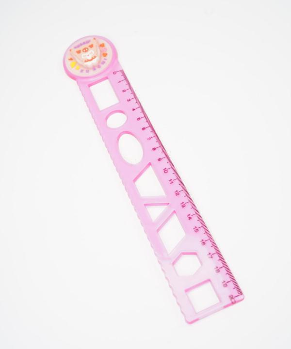 خط کش 20cm شابلون دار (چراغ دار) مدل 96520