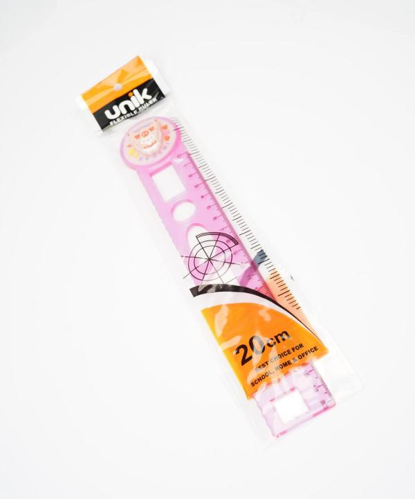 خط کش 20cm شابلون دار (چراغ دار) مدل 96520