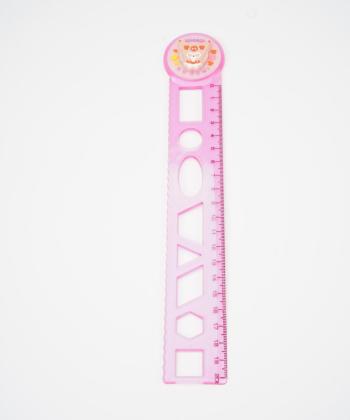 خط کش 20cm شابلون دار (چراغ دار) مدل 96520