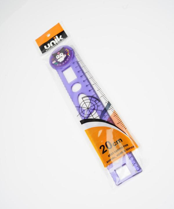 خط کش 20cm شابلون دار (چراغ دار) مدل 96520