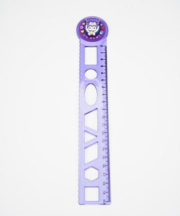 خط کش 20cm شابلون دار (چراغ دار) مدل 96520