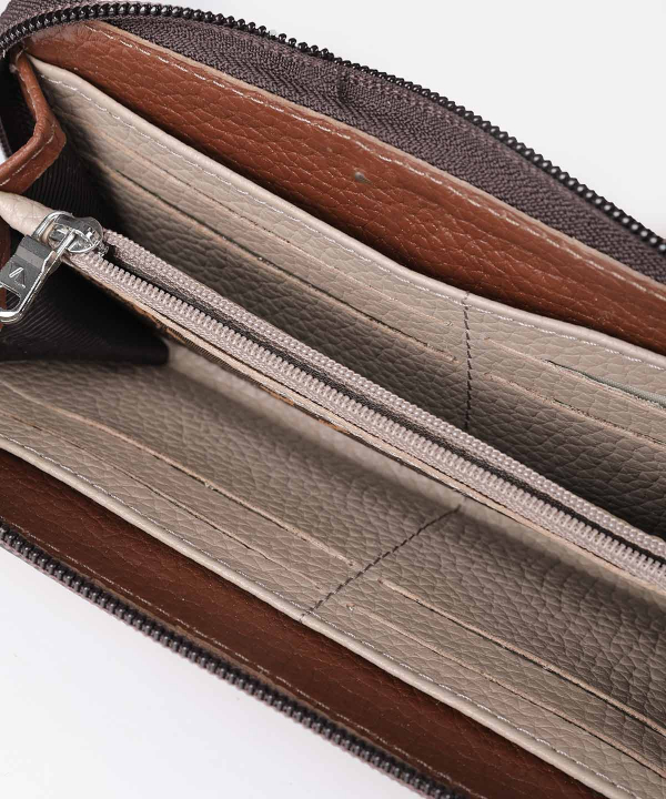 کیف پول زنانه چرم مشهد Mashad Leather مدل D5048