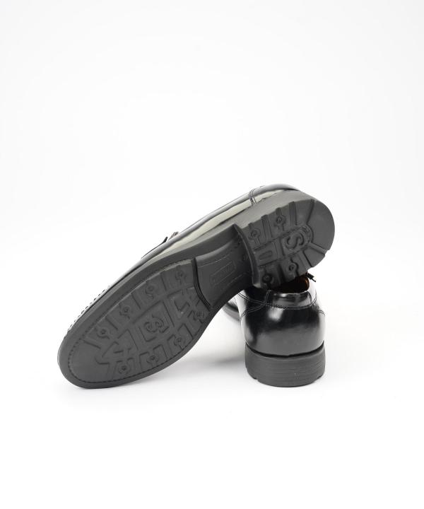 کفش چرم طبیعی مردانه بیسراک مدل BIS-NL-Shoes-2513-Gol __D