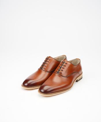 کفش چرم طبیعی مردانه بیسراک مدل BIS-NL-Shoes-7439-1