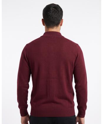پليور تمام زيپ مردانه پيركاردين pierrecardin كد POT30407152