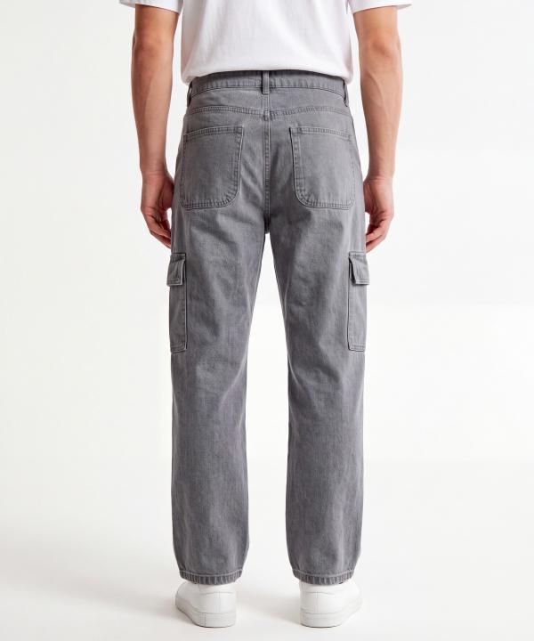 شلوار جین مردانه پارتیشات مدل کارگو