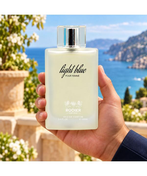 ادوپرفیوم حجم 100 میلی لیتر مردانه رودیر مدل D&G Light Blue