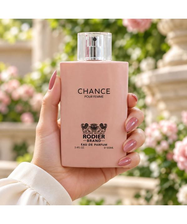 ادوپرفیوم حجم 100 میلی لیتر زنانه رودیر مدل Chanel Chance