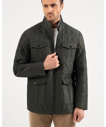 کاپشن مردانه ایکات مدل XOV115855