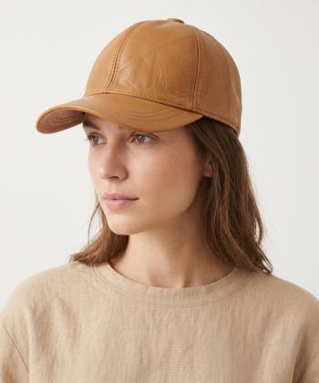 کلاه چرم طبیعی نقاب دار بیسراک مدل HatLeather-104